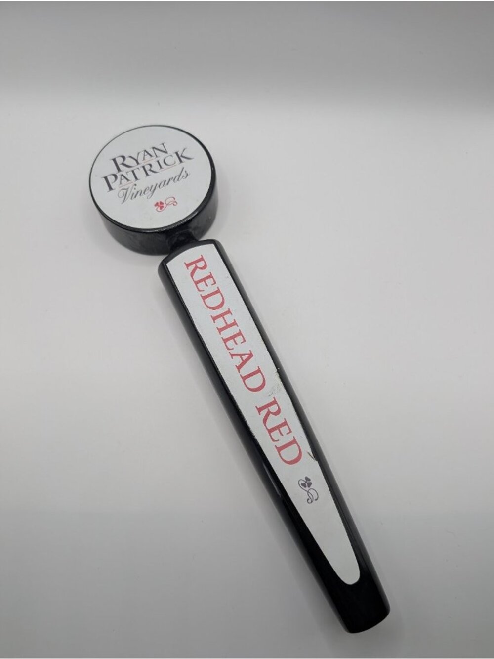 Ryan Patrick Vineyards Redhead Red Draft Beer Tap Handle  RARE
